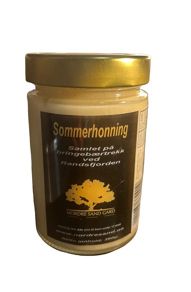Sommerhonning GLASS 390g.