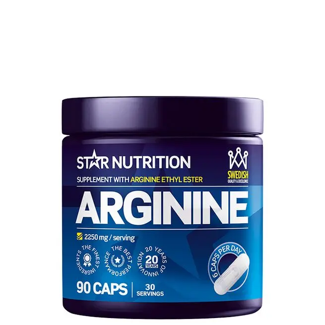 Star Nutrition Arginine, 90 caps