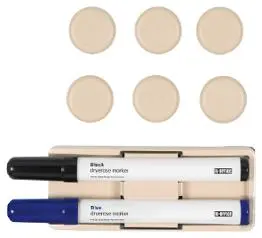 Startpakke BI-OFFICE f/whiteboard beige