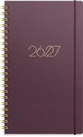 Studentkalender GRIEG XL 26/27 burgunder