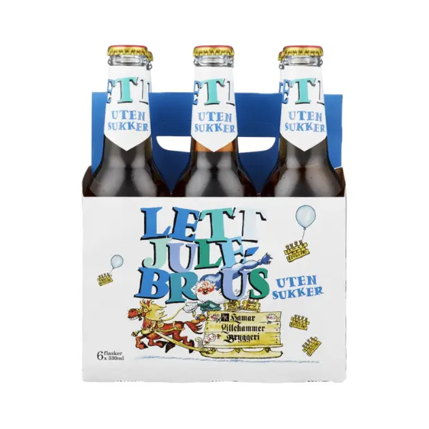 Sugar Free Christmas Soda - Hamar Julebrus lett 0,33lx6 flaske