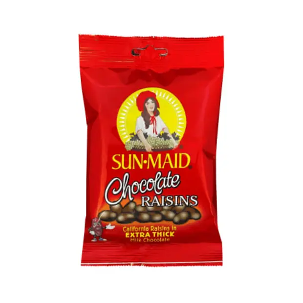 Sun-Maid Chocolate Raisins 200g – Chocolate-Covered Raisins