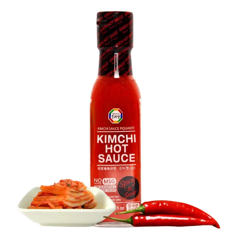 Surasang Kimchi Hot Sauce Piquante (Spicy and Sour), 230ml