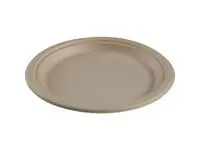 Tallerken ABENA bagasse 23cm (50)