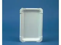 Tallerken PURE papp 13x20cm hvit (250)