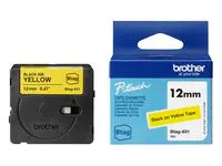Tape BROTHER BTAG631 12mmx4m sort/gul