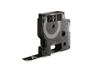 Tape DYMO D1 12mm x 7m hvit/sort
