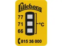 Temperaturstrips LILLEBORG (30)