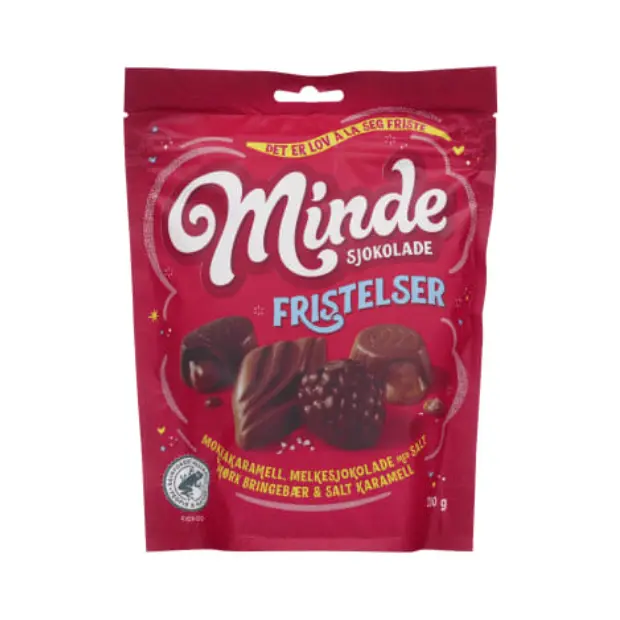Temptations Red Chocolate - Fristelser Rød 250g Minde