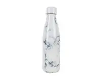 Termoflaske IDRINK 500ml marmor hvit