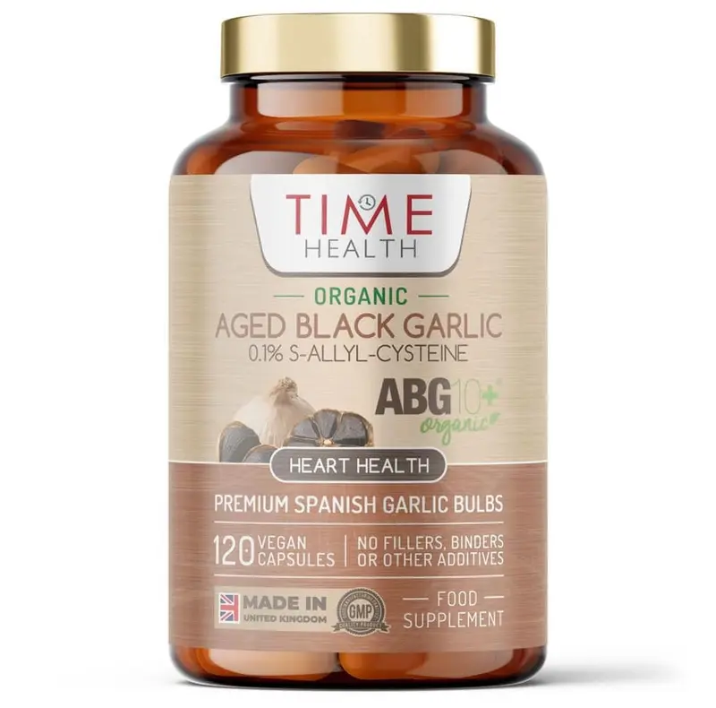 Time Health Aged Black Garlic ABG10+® (120 vegan capsules)