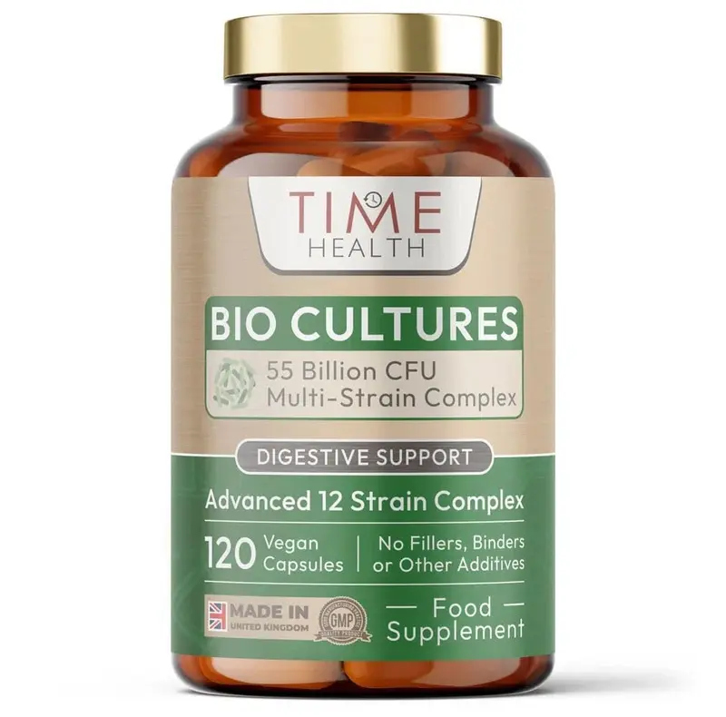 Time Health Bio Cultures Digestive Support 55 Billion CFU (120 capsules)