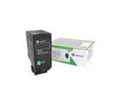 Toner LEXMARK 74C2SCE corp 7K cyan