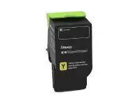 Toner LEXMARK 78C20Y0 return gul