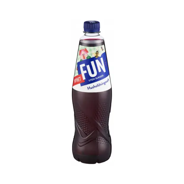 Traditional Mixed Fruit Drink Concentrate - Husholdningssaft 0,8l Fun Light
