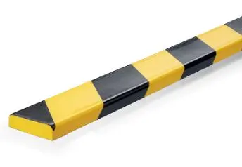 Veggbeskyttelse DURABLE S10 gul/sort