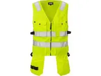 Vest FRISTADS 5003 PLU håndv. HiVis 2XL