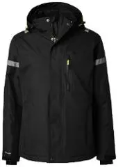 Vinterjakke TOP SWEDE 360 Dame 2XL sort