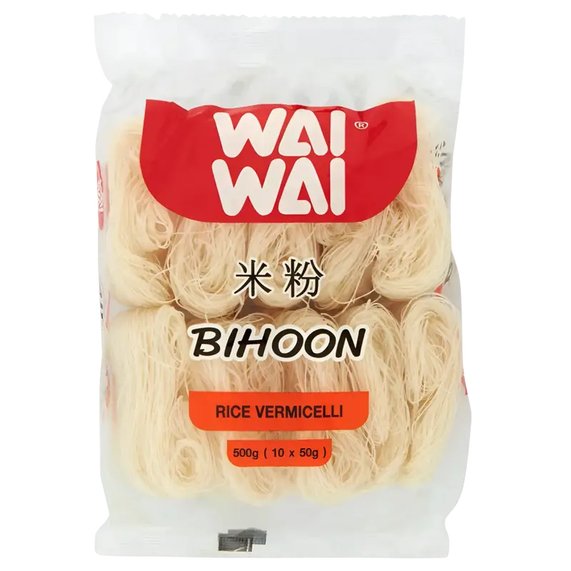 WaiWai Oriental Style Instant Vermicelli Risnudler (Bihoon, 500g