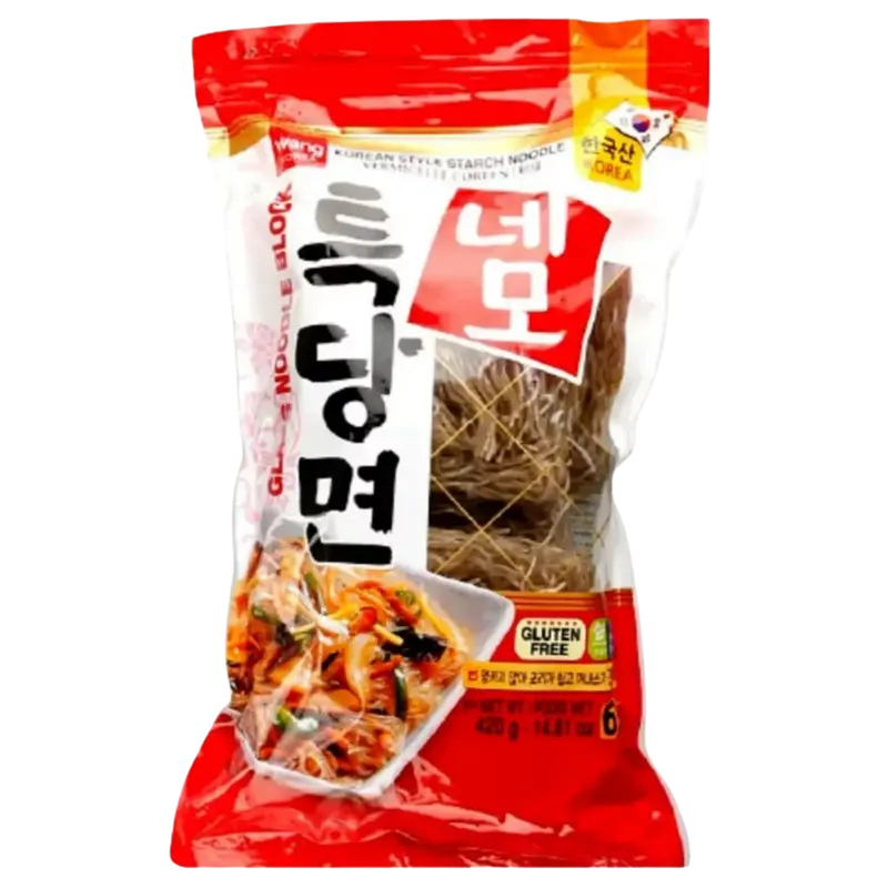 WANG Korean Style Starch Noodle (Glutenfri), 420g