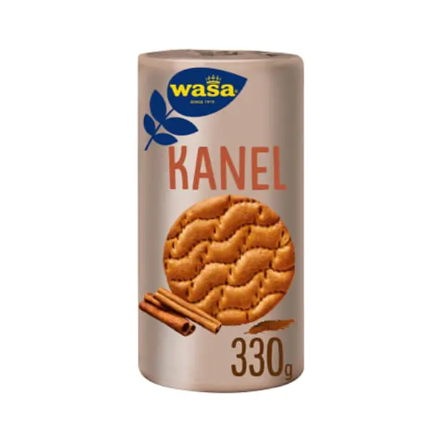 Wasa Crispbread Round Cinnamon - Knekkebrød Runda Kanel 330g Wasa