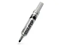 Whiteboardpenn PENTEL MaxifloM rund sort