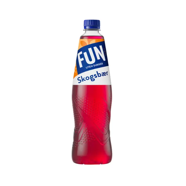 Wild Berries Flavor - Fun Light Skogsbær 0,8l