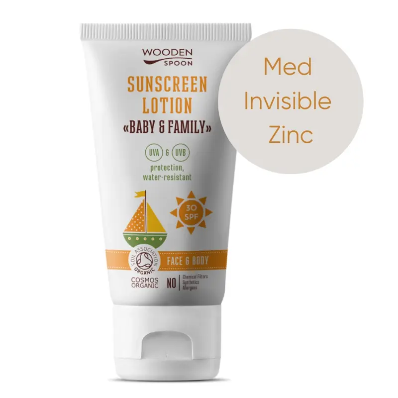 Wooden Spoon Organic Sunscreen Baby & Family