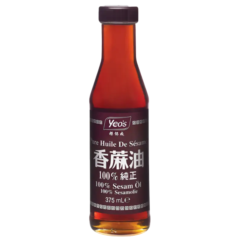 Yeo’s 100% Ristet Sesamolje, 375ml